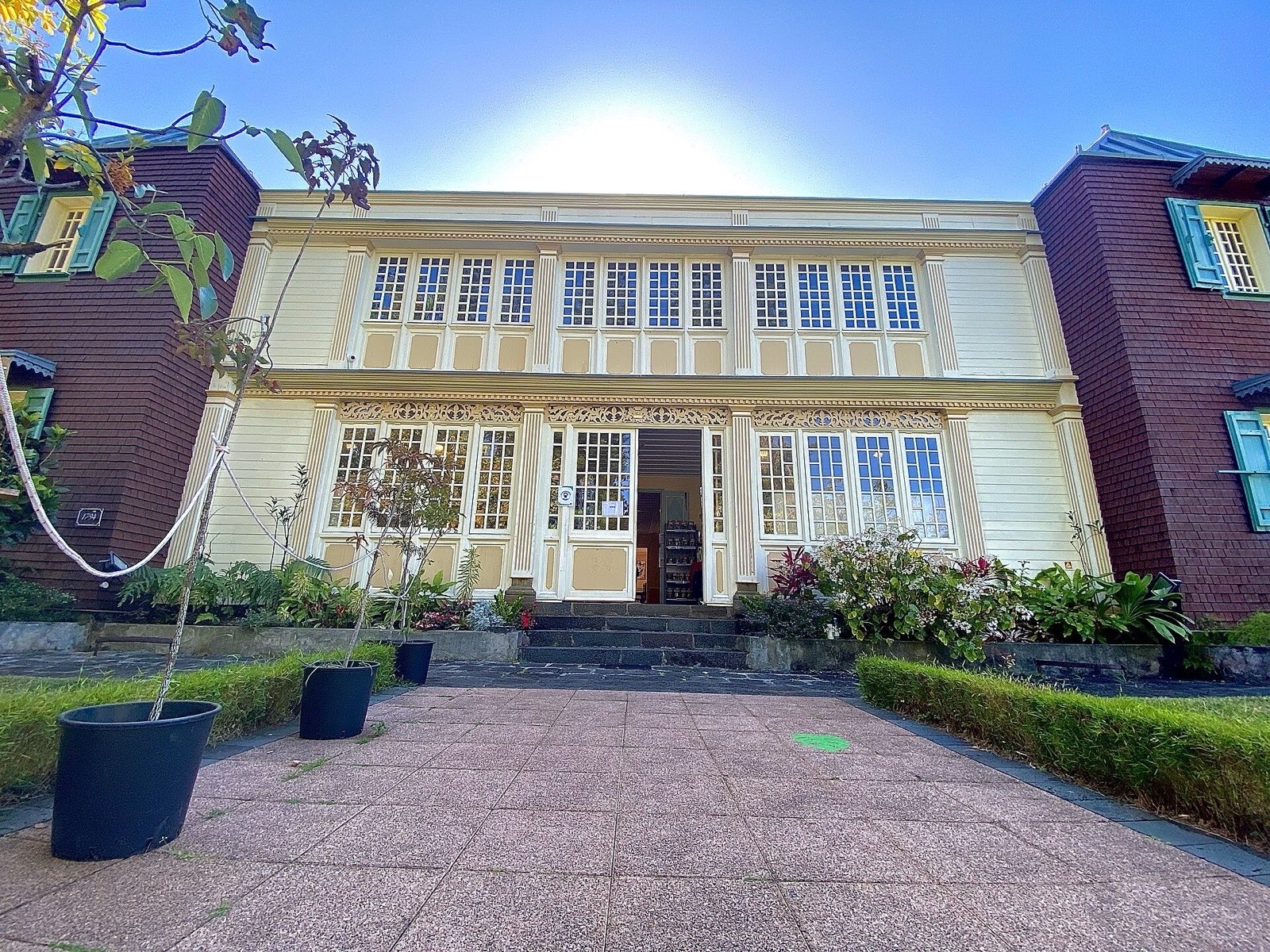 La maison créole du Conservatoire botanique national de Mascarin aux Colimaçons, à Saint-Leu